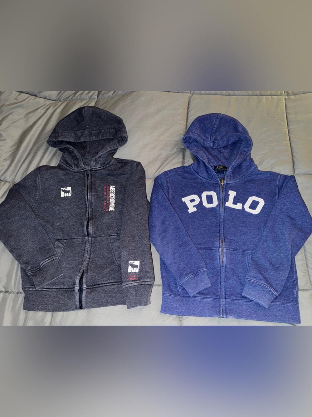 Polo by Ralph Lauren & Abercrombie Full-Zip Hooded Sweatshirts